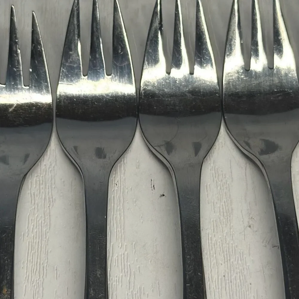 Northland Oneida Stainless Steel Love Story set 6 Cocktail Seafood Forks‎ Japan